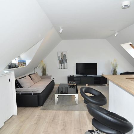 Attraktives Appartement Im Stadtzentrum Plauen Balkon Lift Buitenkant foto