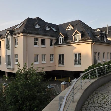 Attraktives Appartement Im Stadtzentrum Plauen Balkon Lift Buitenkant foto