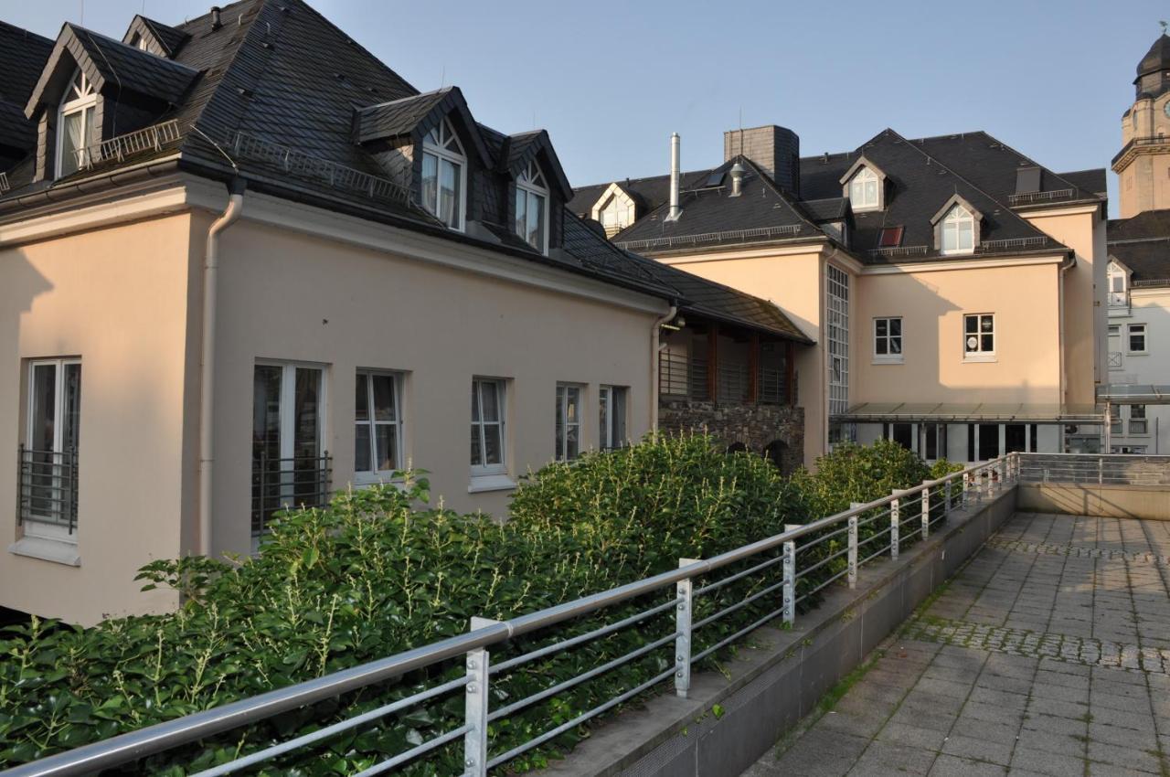 Attraktives Appartement Im Stadtzentrum Plauen Balkon Lift Buitenkant foto